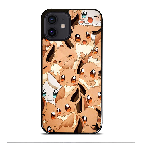 Eevee Cute Pokemon iPhone 12 Mini Case