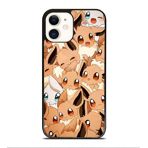 Eevee Cute Pokemon iPhone 12 Case