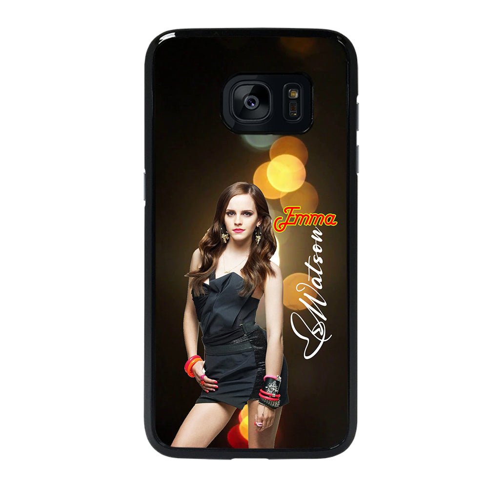 Emma Watson Pose Samsung Galaxy S7 Edge Case