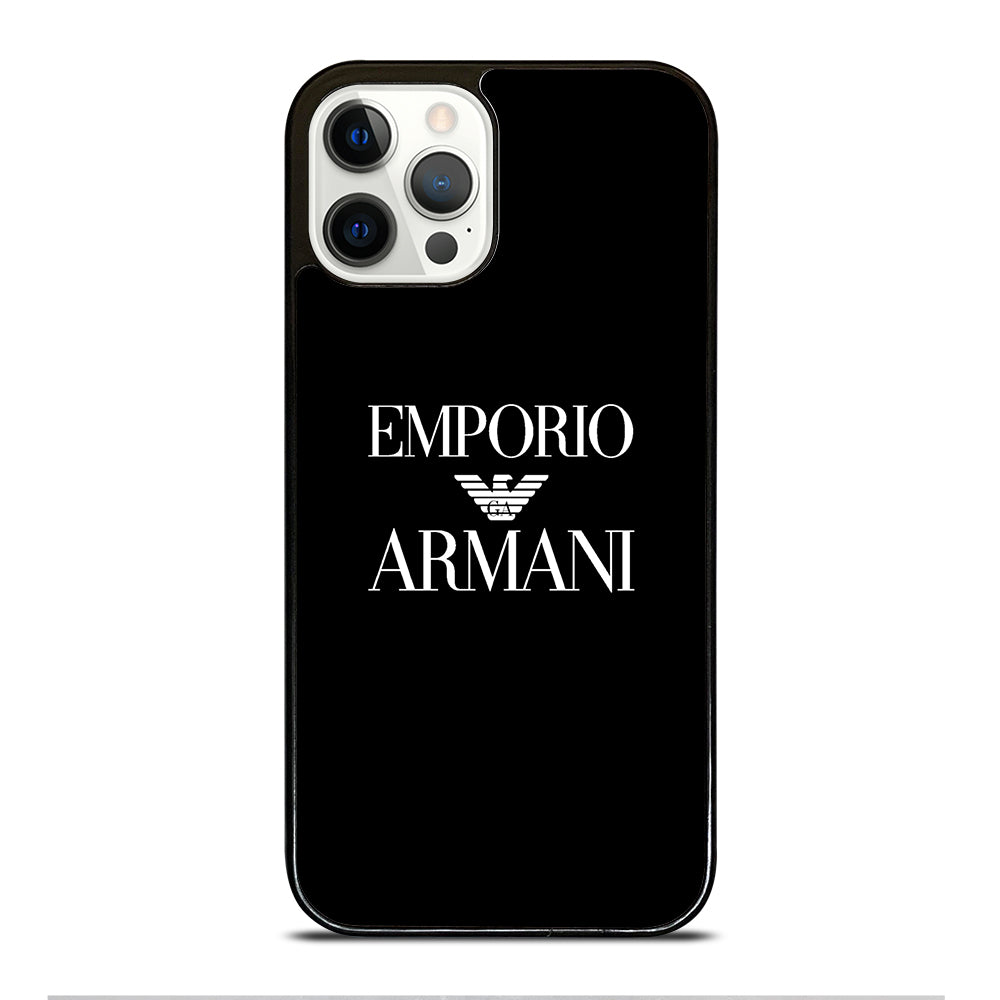 Emporio Armani Logo iPhone 12 Pro Case