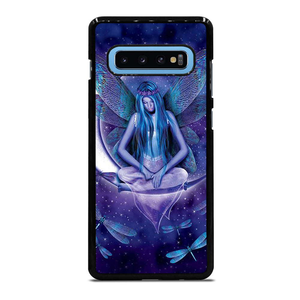 FAIRY DRAGONFLIES ON MOON Samsung Galaxy S10 Plus Case