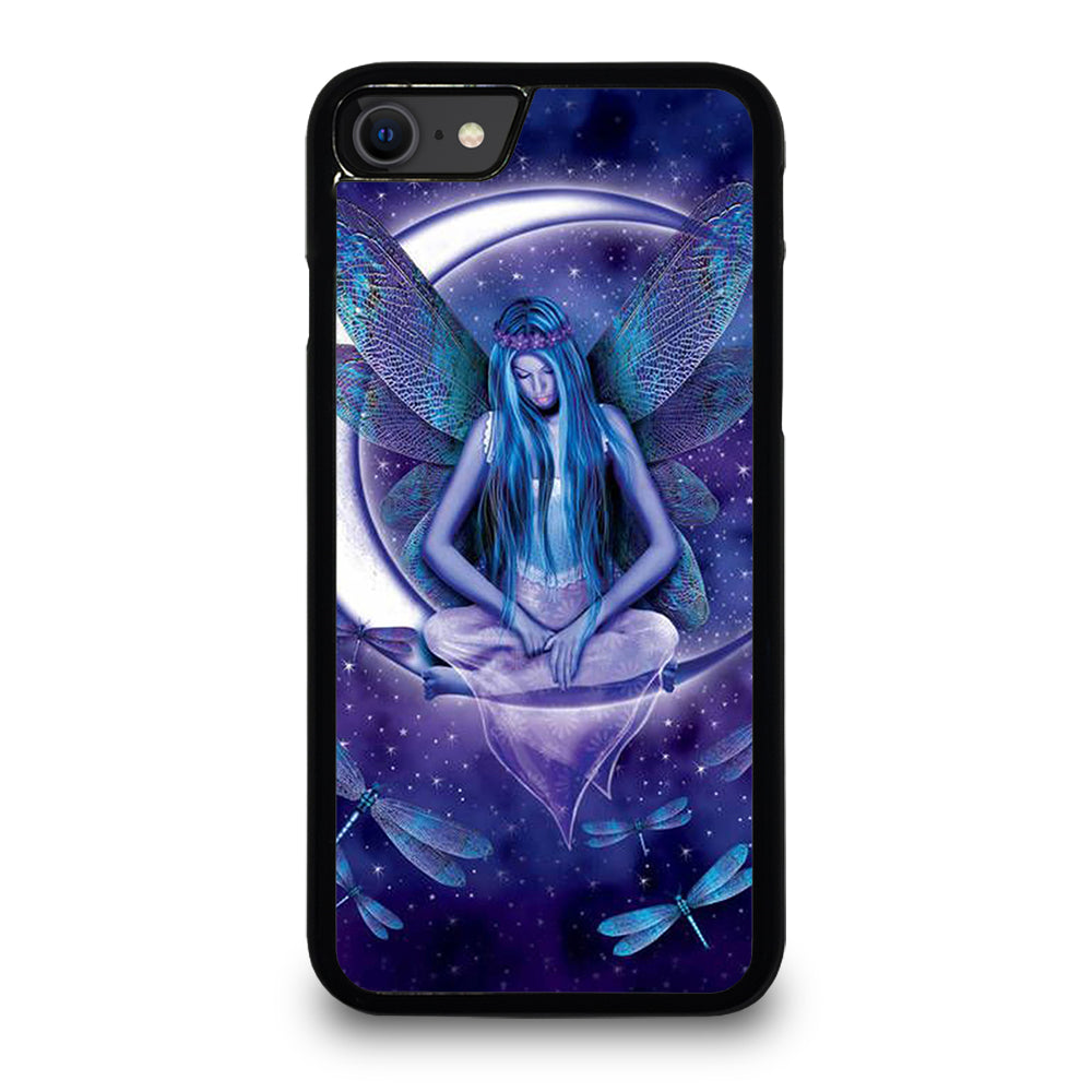 FAIRY DRAGONFLIES ON MOON iPhone SE 2020 Case