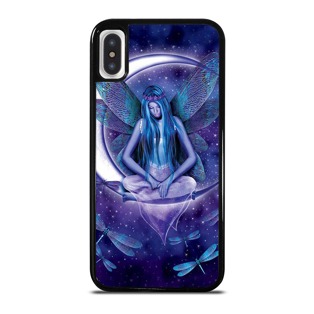 FAIRY DRAGONFLIES ON MOON iPhone X / XS Case