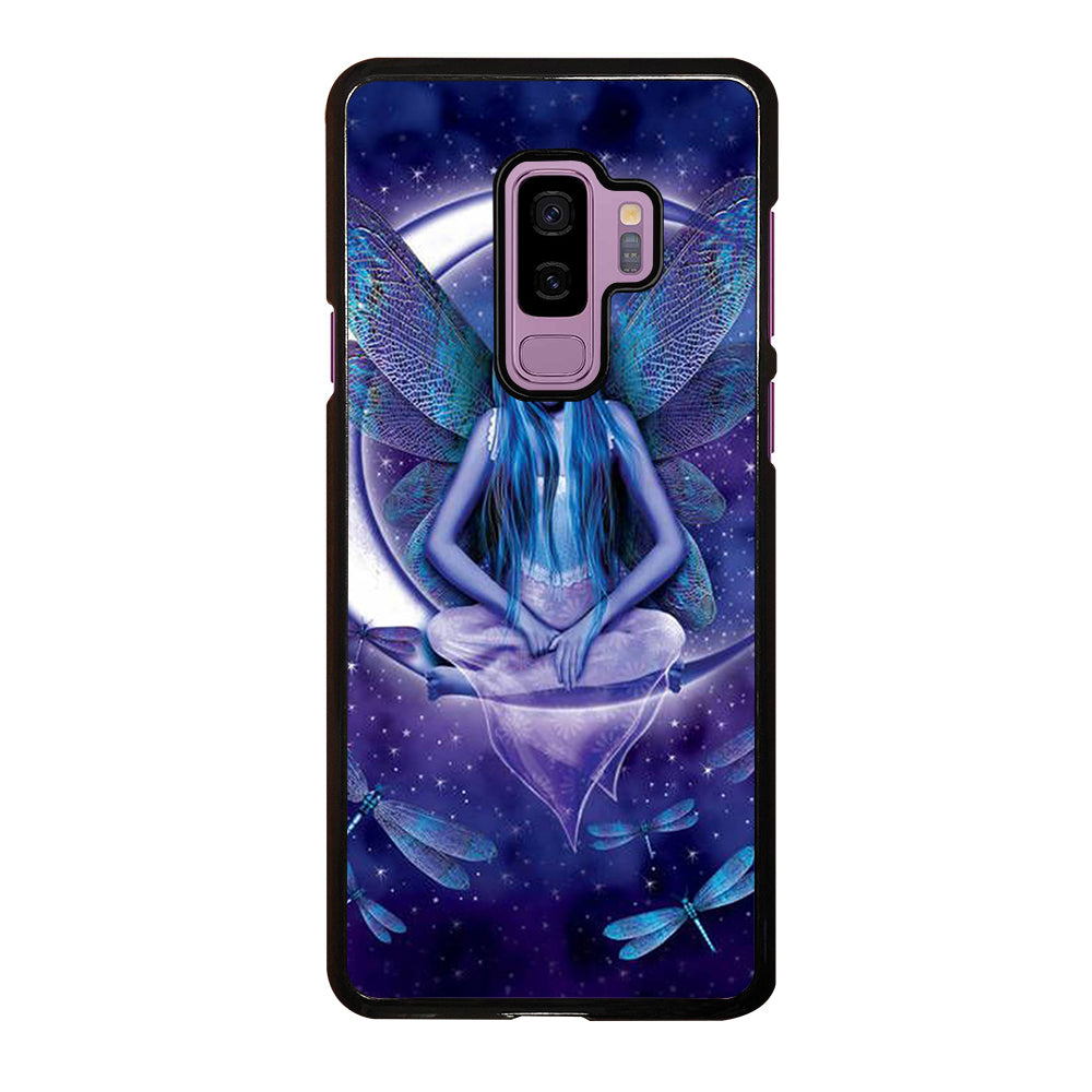 FAIRY DRAGONFLIES ON MOON Samsung Galaxy S9 Plus Case