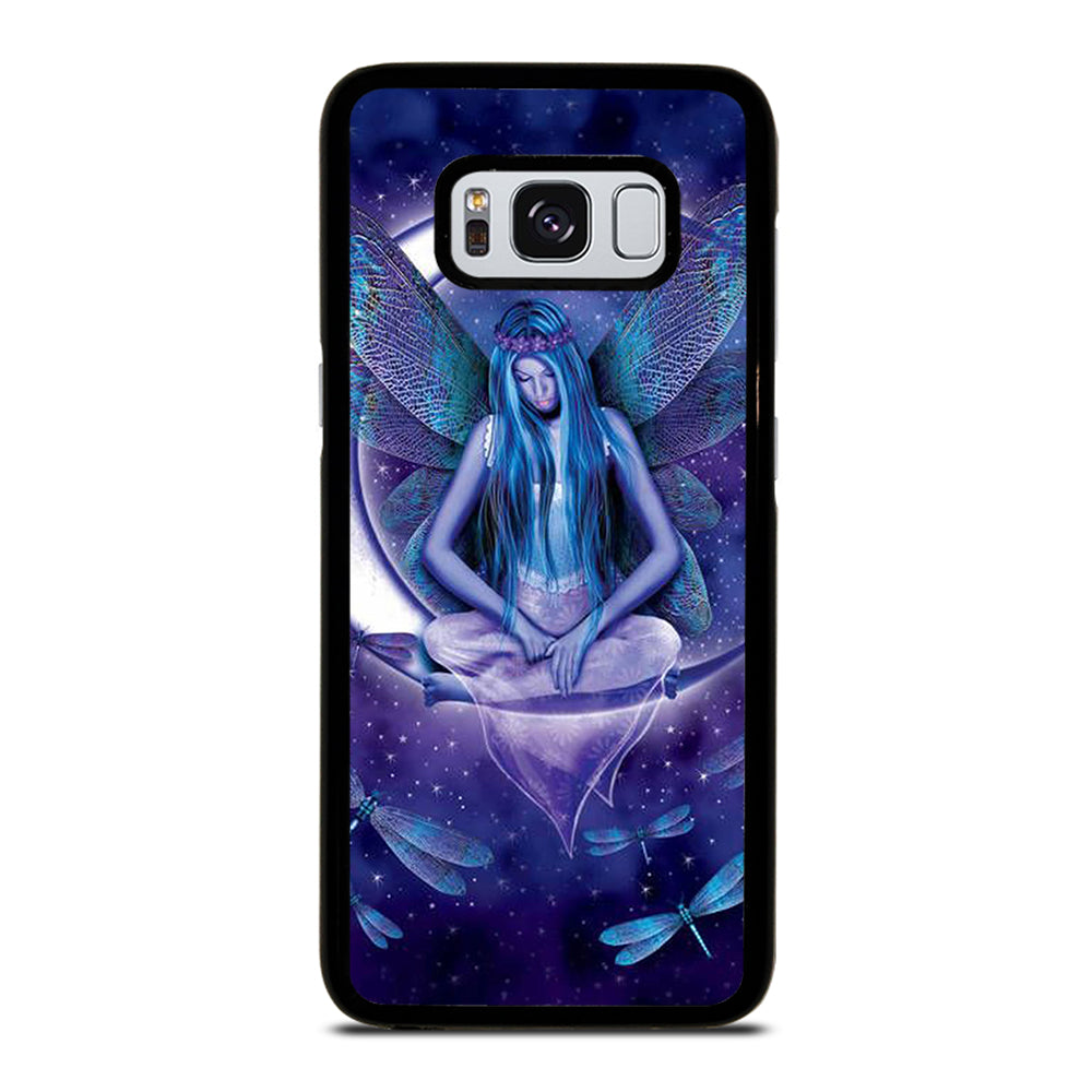 FAIRY DRAGONFLIES ON MOON Samsung Galaxy S8 Case