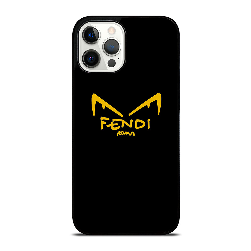 FENDI ROMA EYES IN BLACK iPhone 12 Pro Max Case