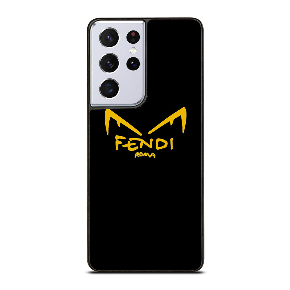 FENDI ROMA EYES IN BLACK Samsung Galaxy S21 Ultra 5G Case
