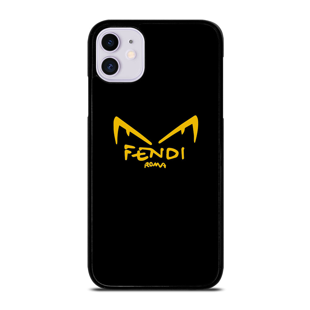 FENDI ROMA EYES IN BLACK iPhone 11 Case