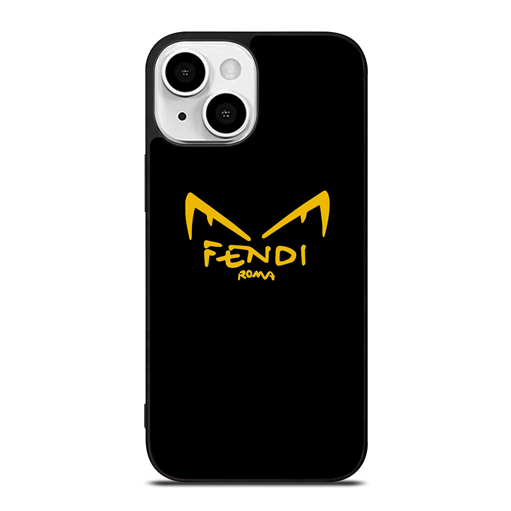 FENDI ROMA EYES IN BLACK iPhone 13 Mini Case