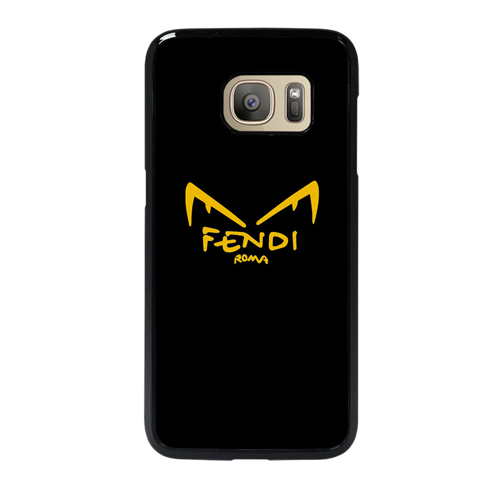 FENDI ROMA EYES IN BLACK Samsung Galaxy S7 Case