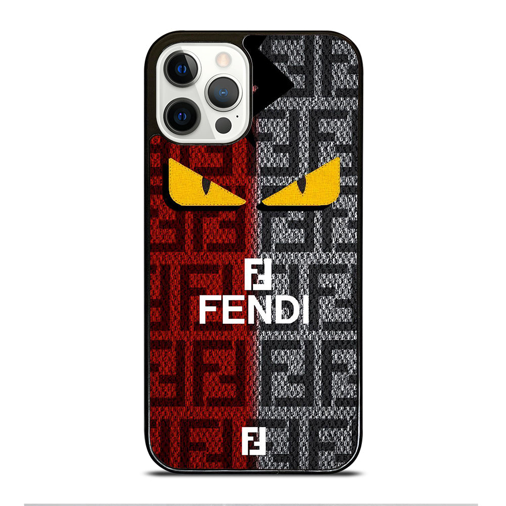 FENDI ROMA EYES LOGO iPhone 12 Pro Case