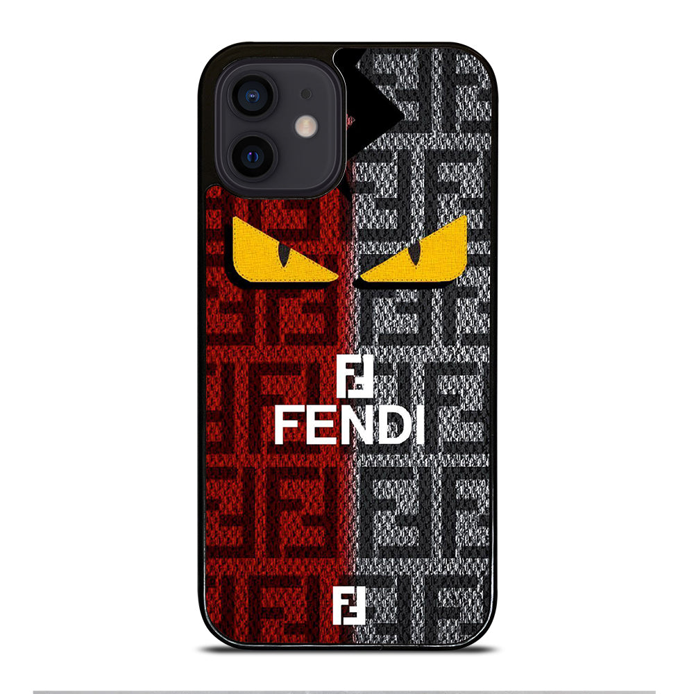 FENDI ROMA EYES LOGO iPhone 12 Mini Case