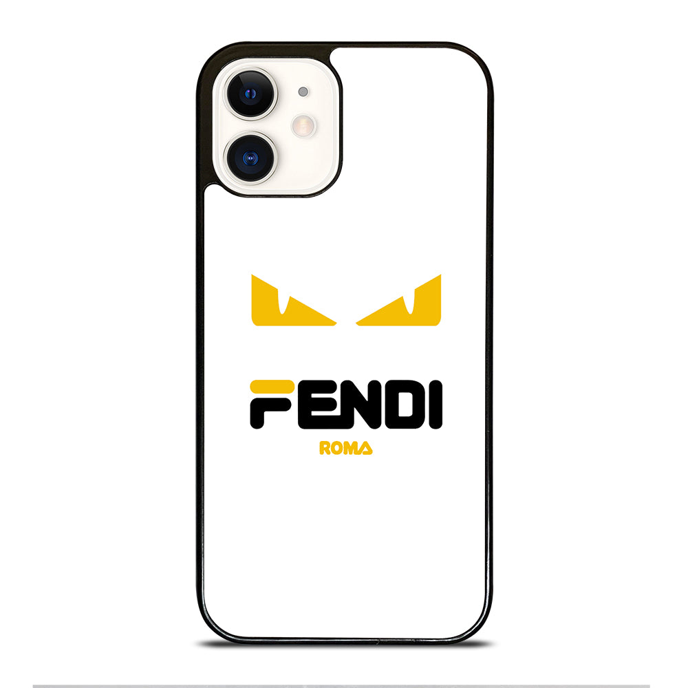 FENDI ROMA LOGO iPhone 12 Case