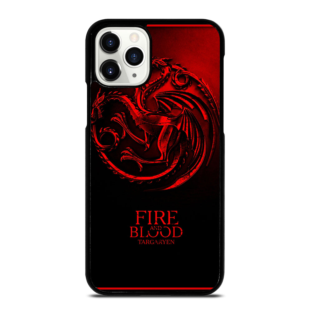 FIRE ANG BLOOD TARGARYEN iPhone 11 Pro Case