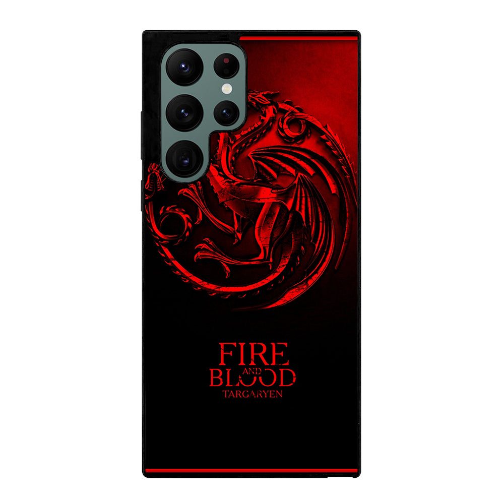 FIRE ANG BLOOD TARGARYEN Samsung Galaxy S22 Ultra 5G Case