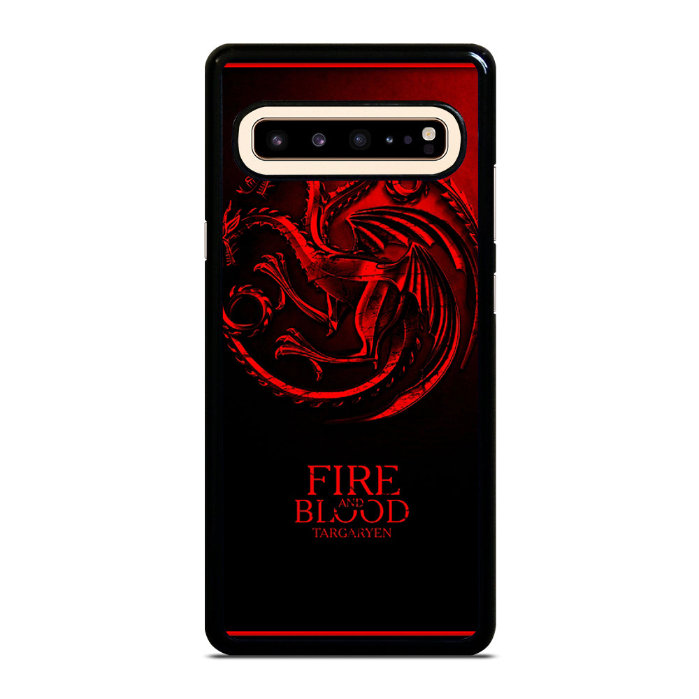 FIRE ANG BLOOD TARGARYEN Samsung Galaxy S10 5G Case