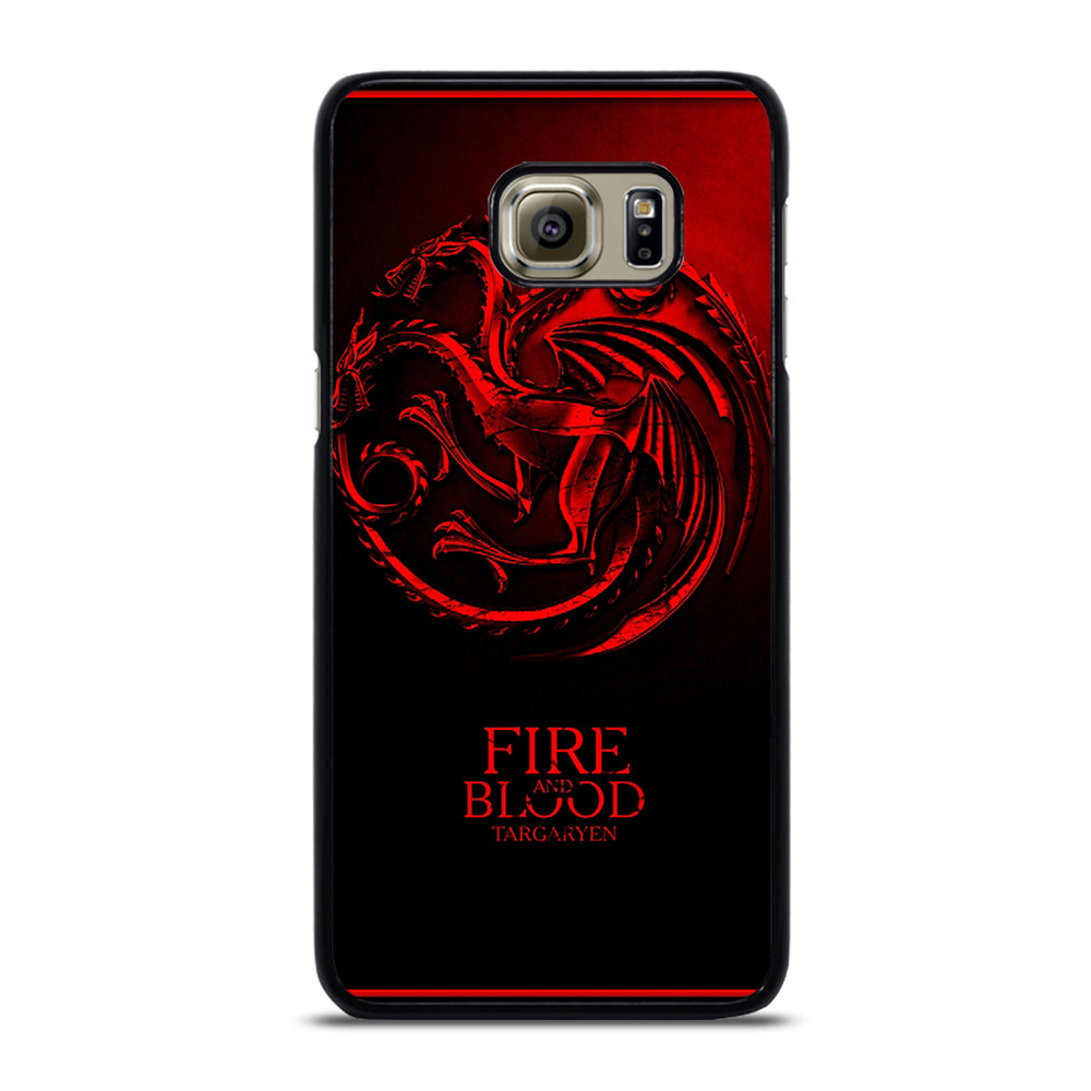 FIRE ANG BLOOD TARGARYEN Samsung Galaxy S6 Edge Plus Case