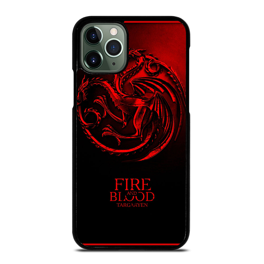 FIRE ANG BLOOD TARGARYEN iPhone 11 Pro Max Case
