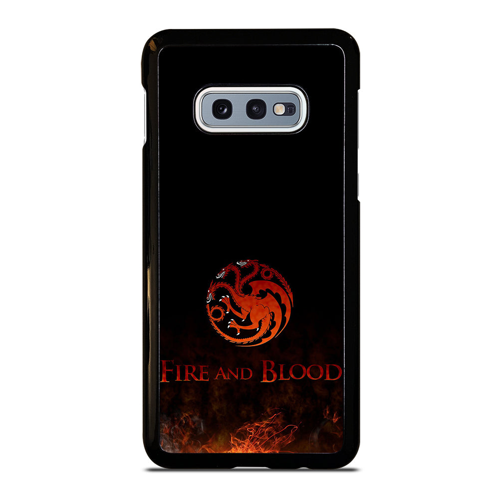 FIRED FIRE AND BLOOD Samsung Galaxy S10e Case
