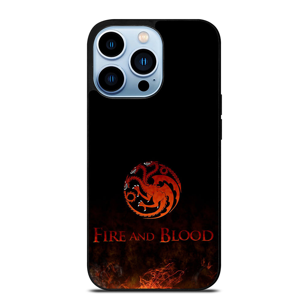 FIRED FIRE AND BLOOD iPhone 13 Pro Max Case