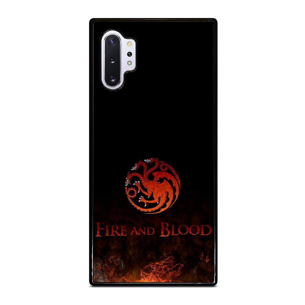 FIRED FIRE AND BLOOD Samsung Galaxy Note 10 Plus Case