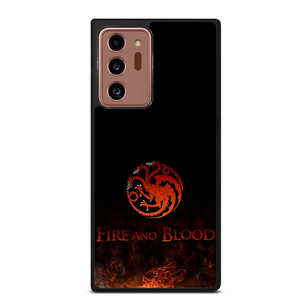 FIRED FIRE AND BLOOD Samsung Galaxy Note 20 Ultra Case