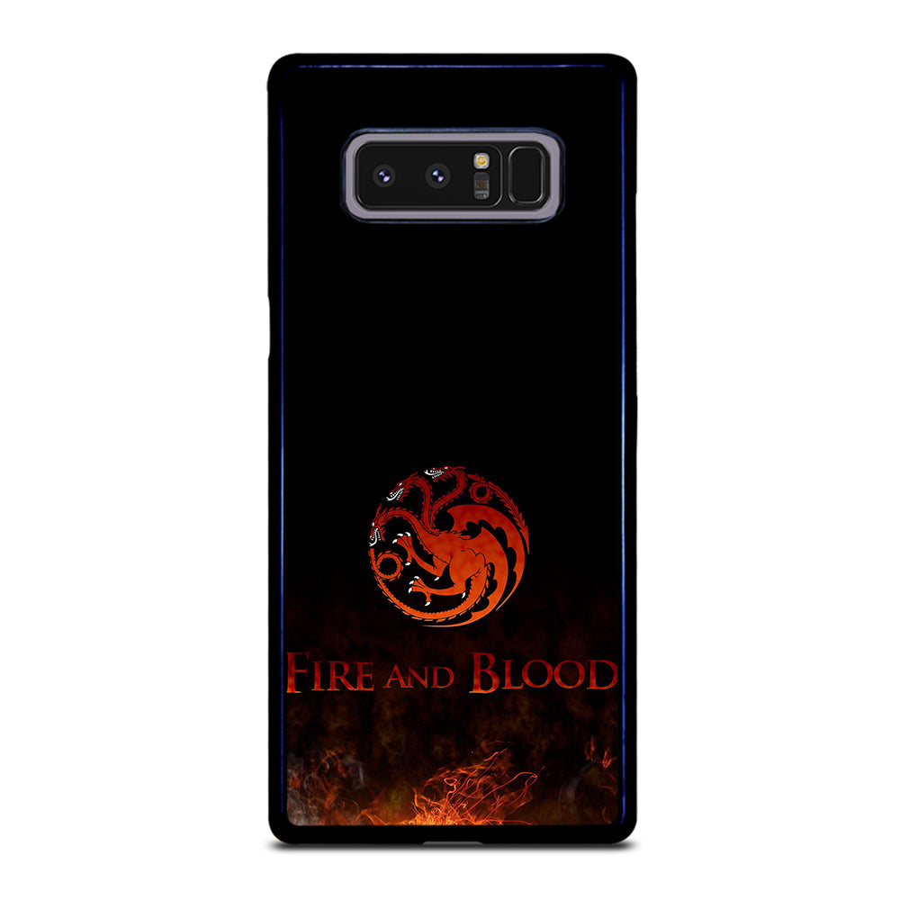 FIRED FIRE AND BLOOD Samsung Galaxy Note 8 Case