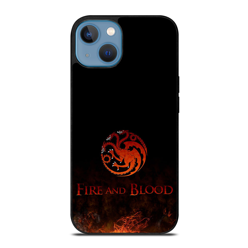 FIRED FIRE AND BLOOD iPhone 13 Case