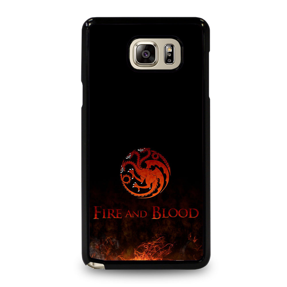 FIRED FIRE AND BLOOD Samsung Galaxy Note 5 Case