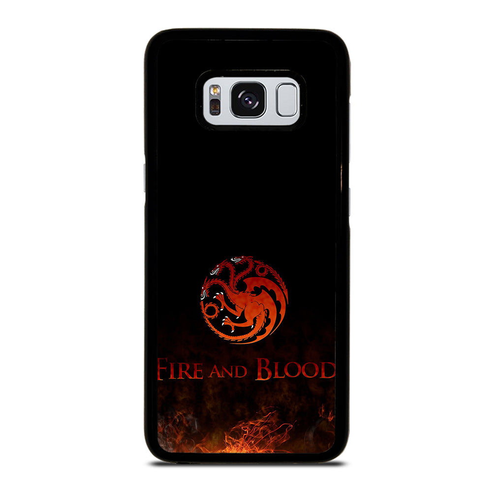 FIRED FIRE AND BLOOD Samsung Galaxy S8 Case
