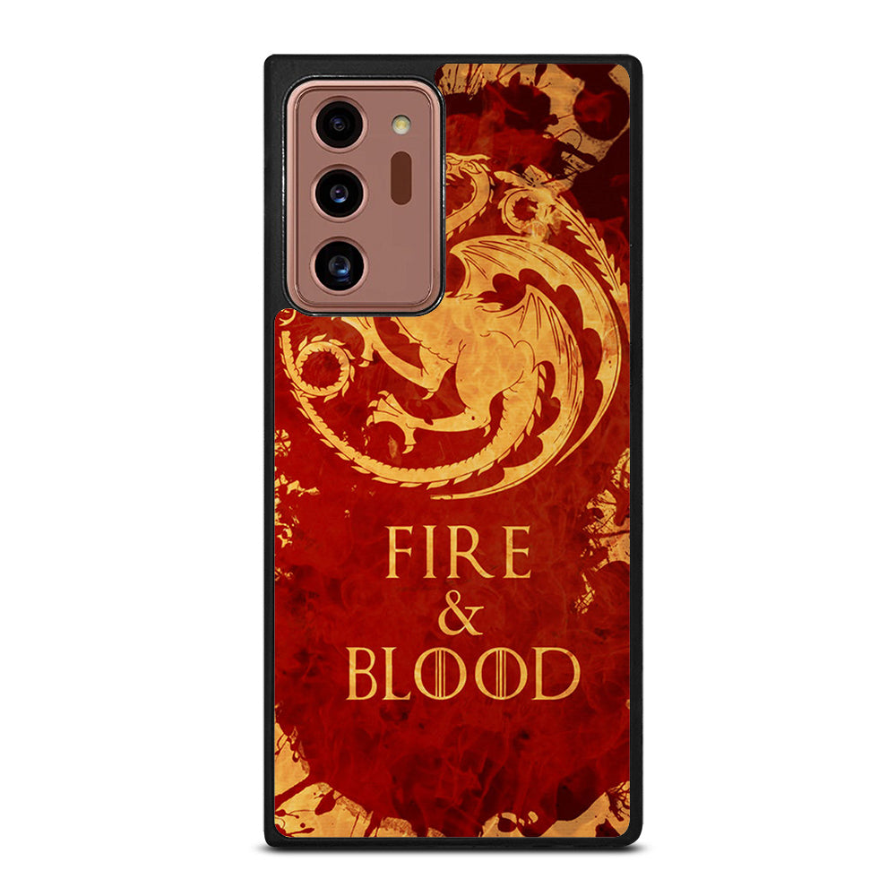 FIRE & BLOOD Samsung Galaxy Note 20 Ultra Case
