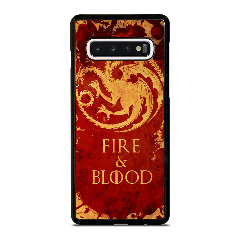 FIRE & BLOOD Samsung Galaxy S10 Case