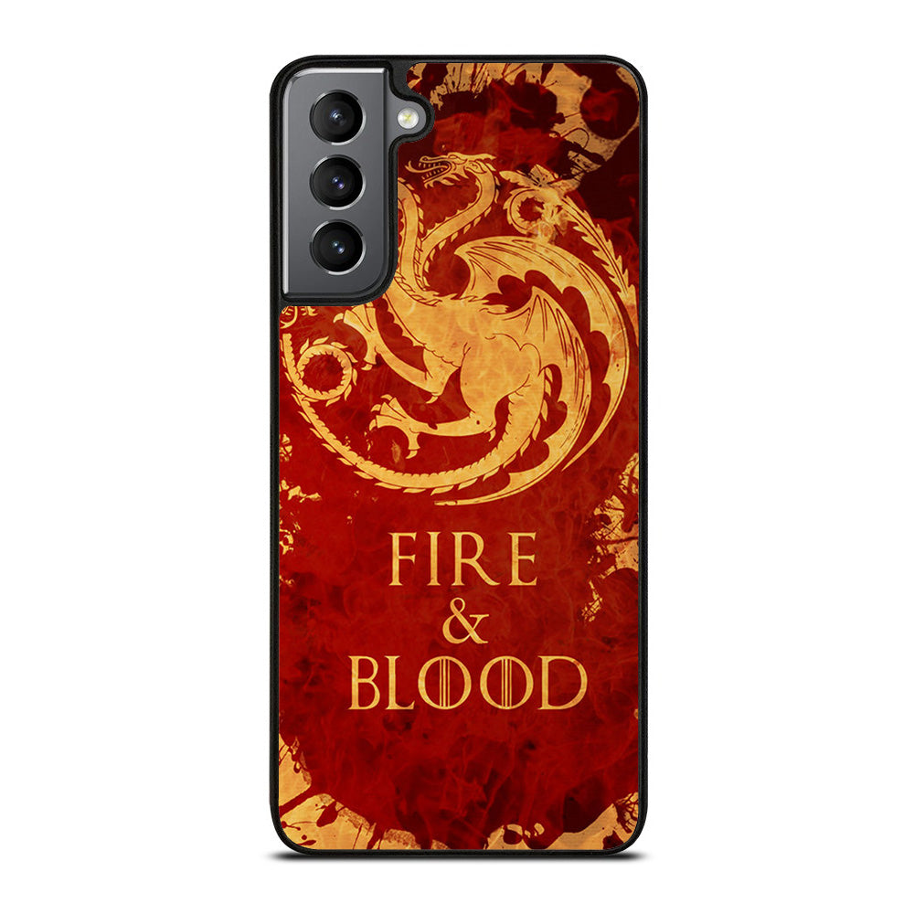 FIRE & BLOOD Samsung Galaxy S21 Plus 5G Case