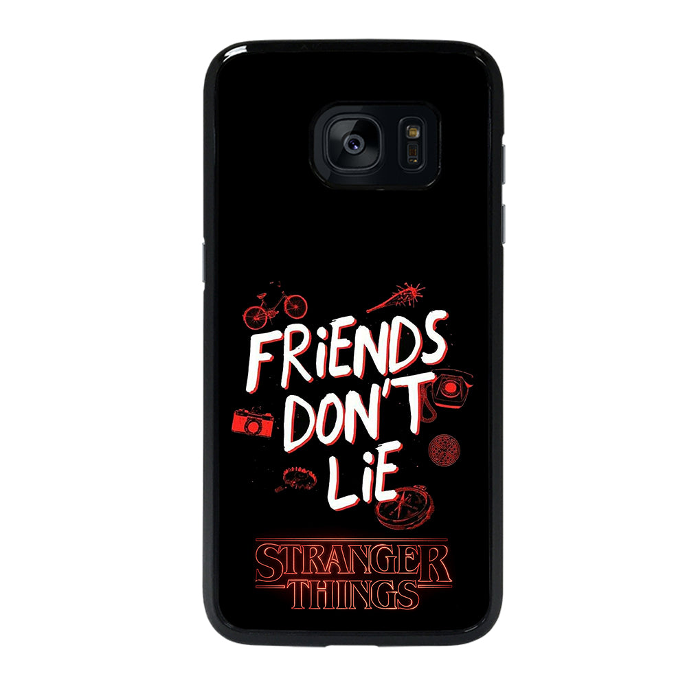 FRIENDS DON'T LIE STRANGER THINGS Samsung Galaxy S7 Edge Case