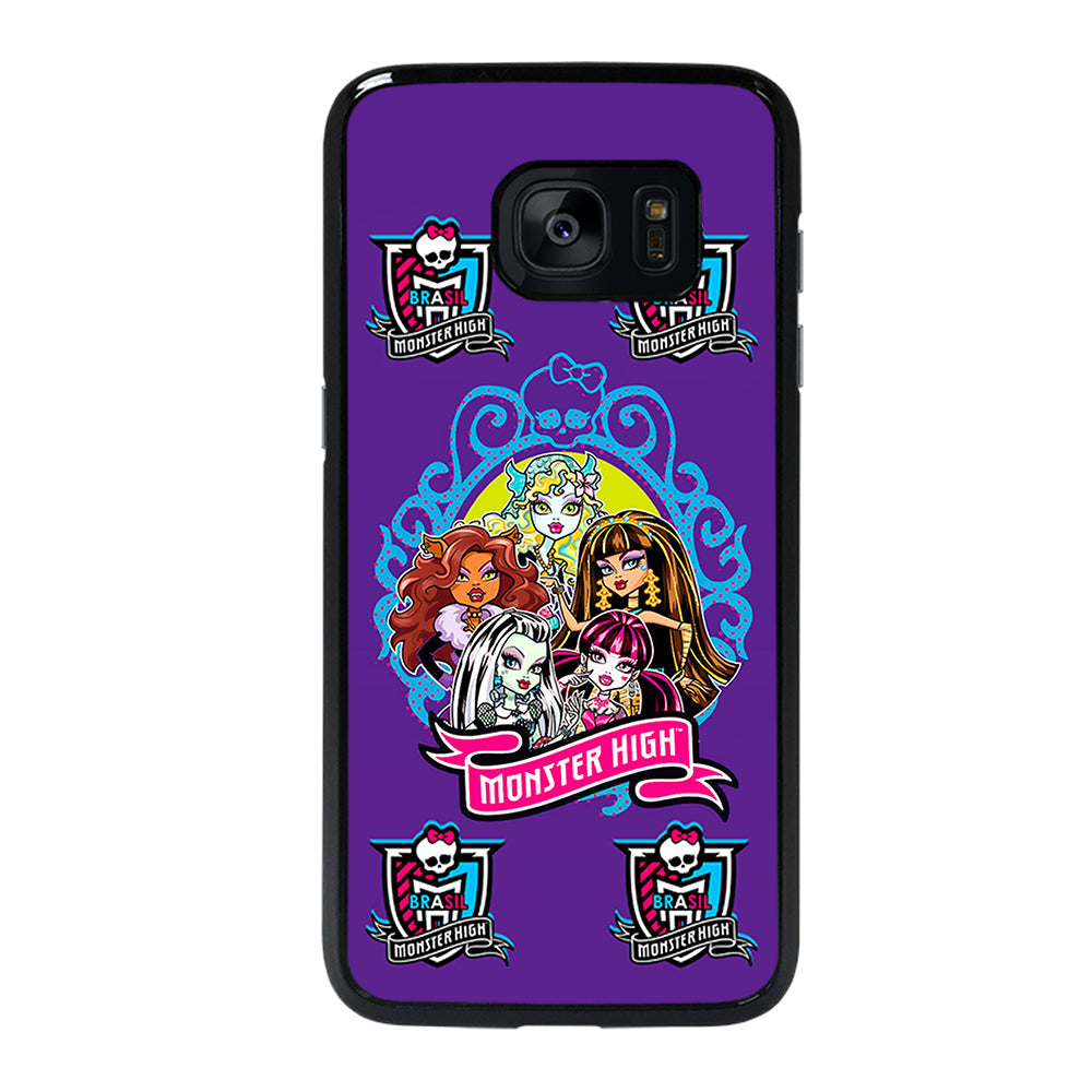 Frankie Stein Monster High Wallpaper Samsung Galaxy S7 Edge Case