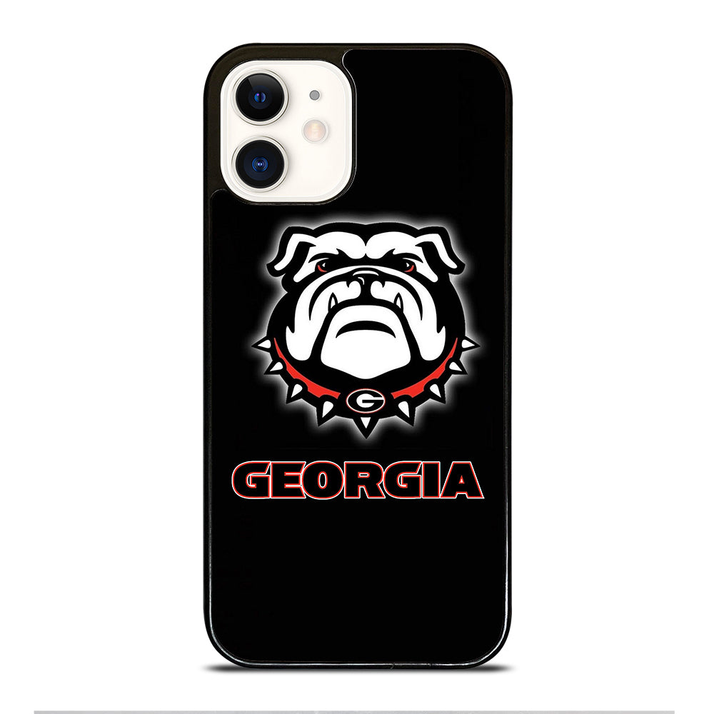 GEORGIA BULLDOGS LOGO iPhone 12 Case