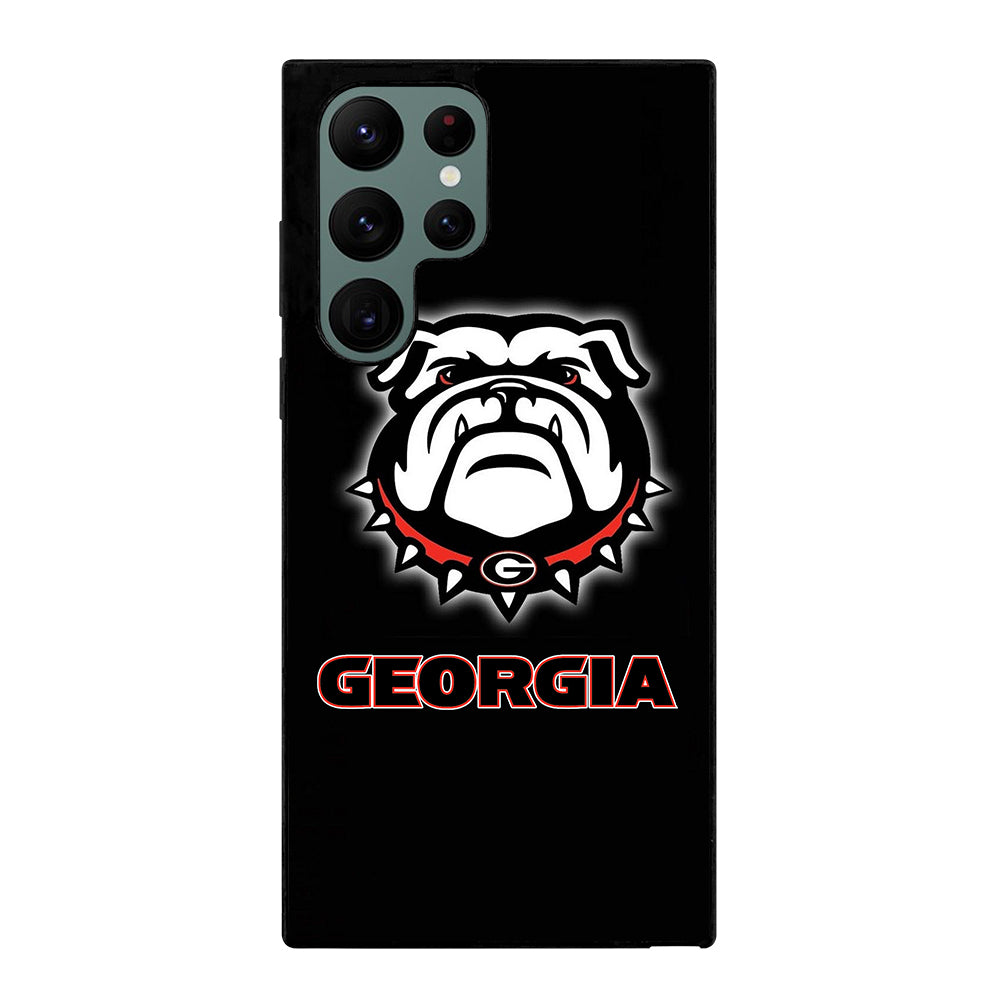GEORGIA BULLDOGS LOGO Samsung Galaxy S22 Ultra 5G Case