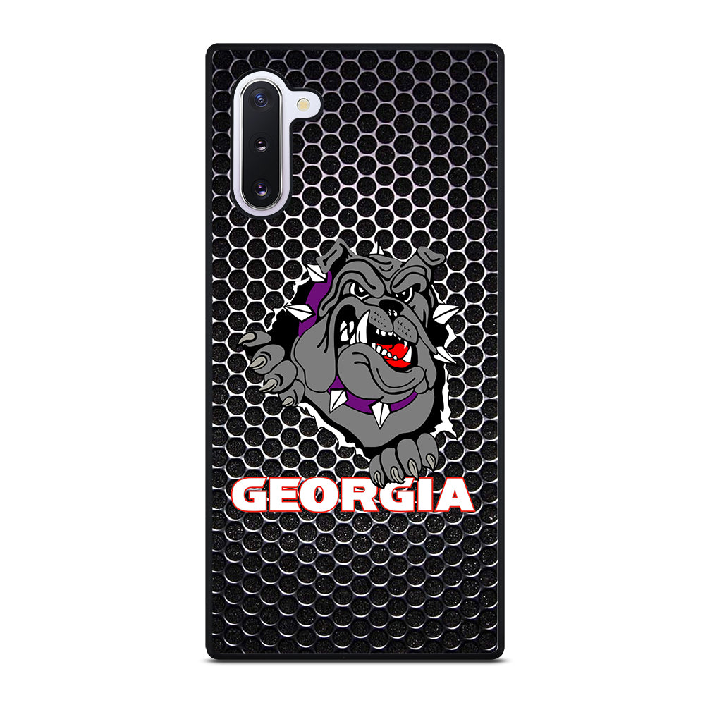 GEORGIA BULLDOGS SHIELD Samsung Galaxy Note 10 Case