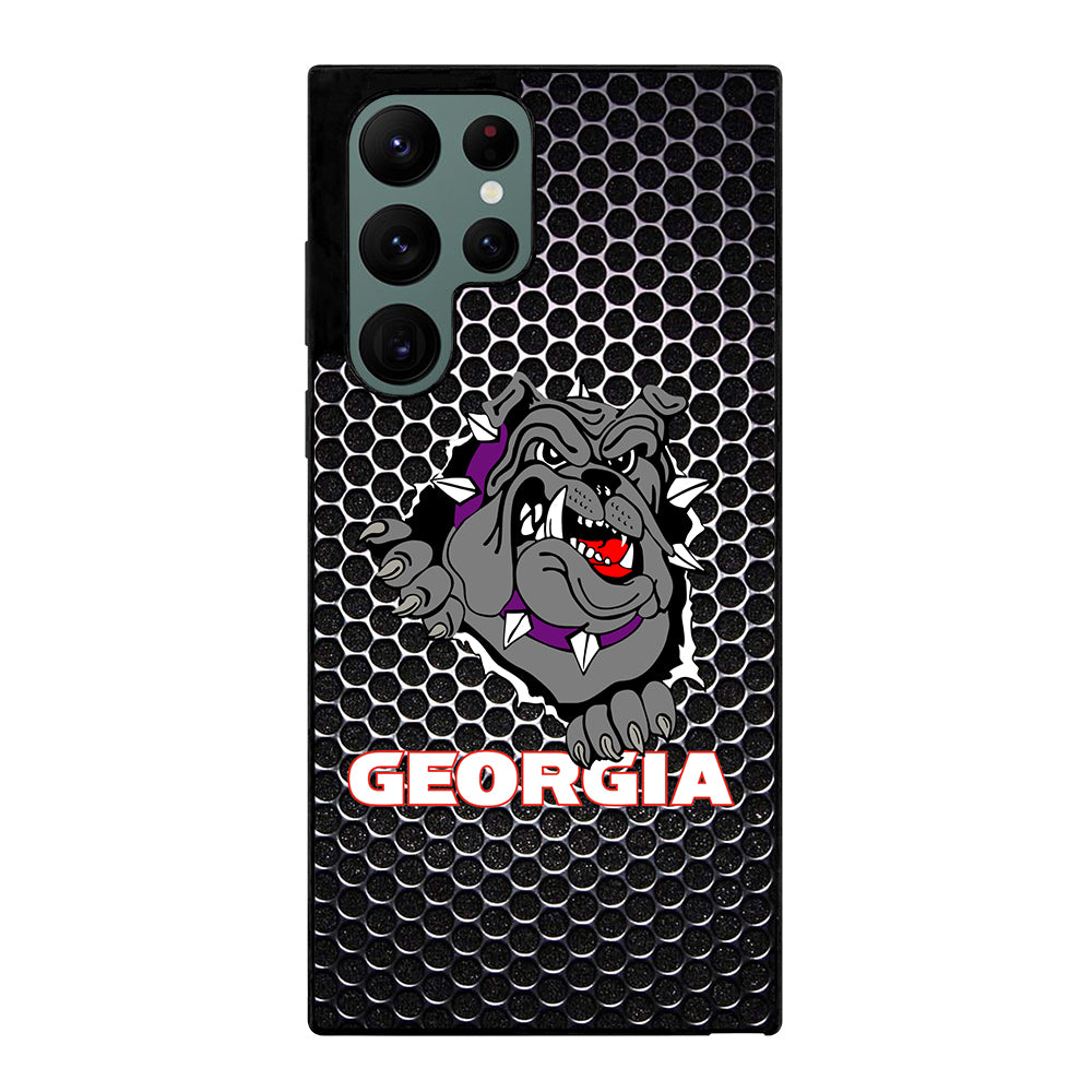 GEORGIA BULLDOGS SHIELD Samsung Galaxy S22 Ultra 5G Case