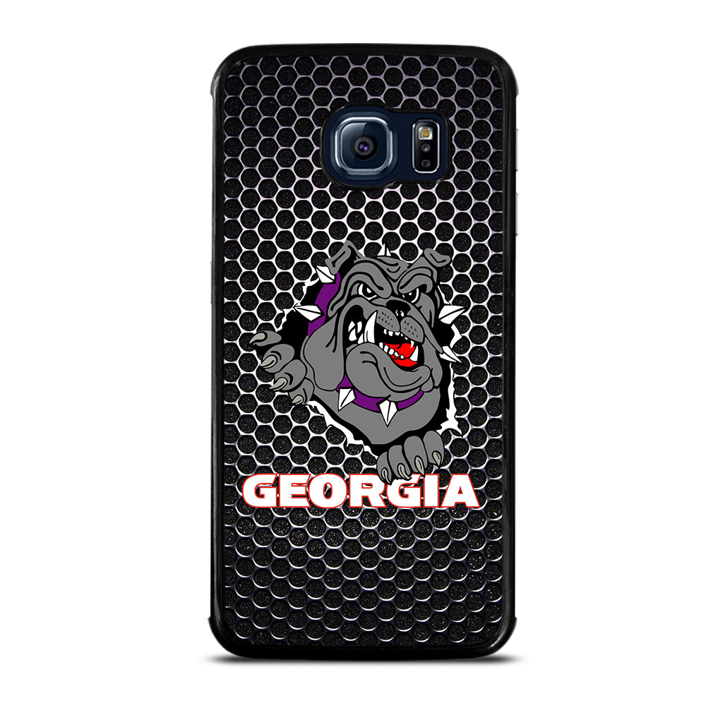 GEORGIA BULLDOGS SHIELD Samsung Galaxy S6 Edge Case
