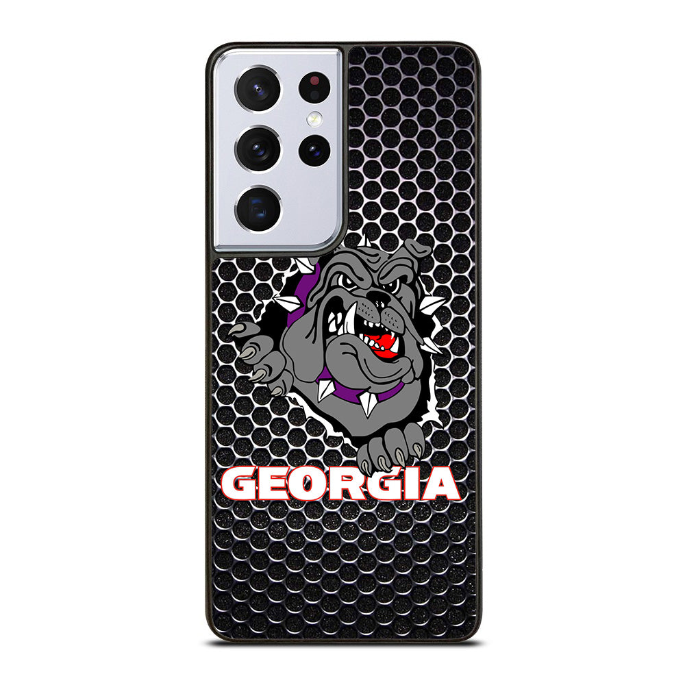 GEORGIA BULLDOGS SHIELD Samsung Galaxy S21 Ultra 5G Case
