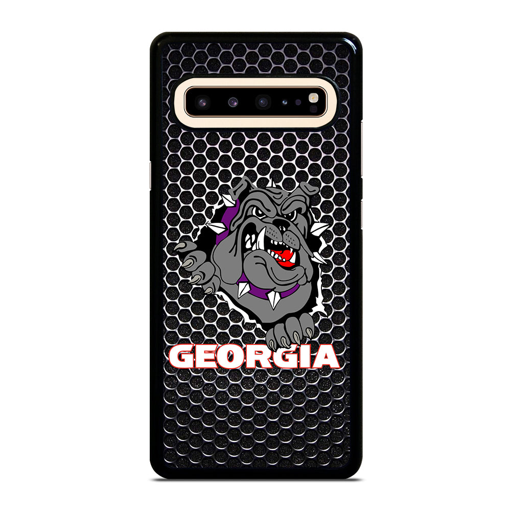 GEORGIA BULLDOGS SHIELD Samsung Galaxy S10 5G Case