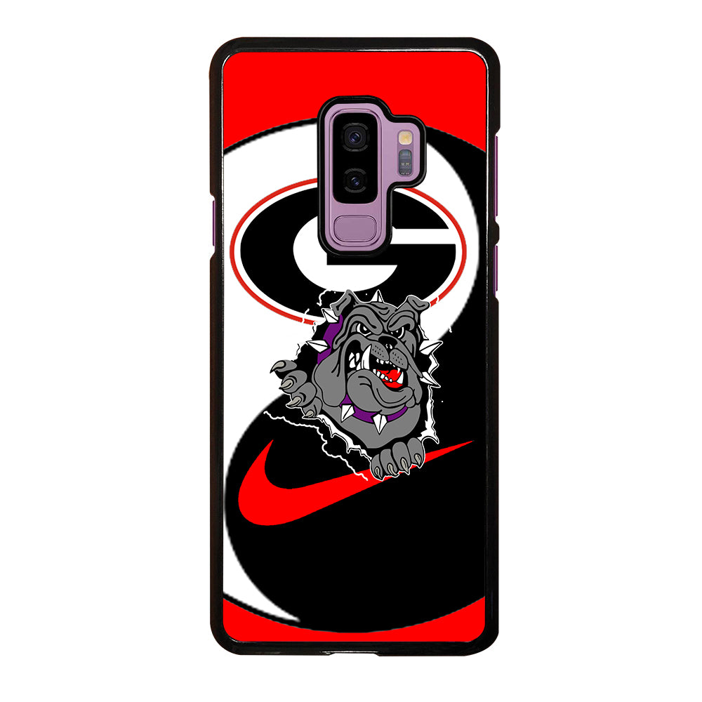 GEORGIA BULLDOGS YIN AND YANG Samsung Galaxy S9 Plus Case