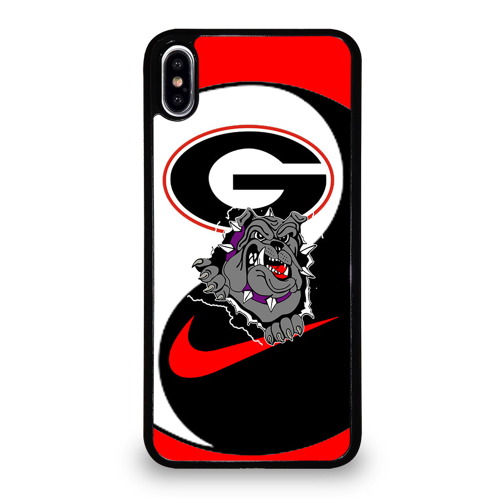 GEORGIA BULLDOGS YIN AND YANG iPhone XS Max Case