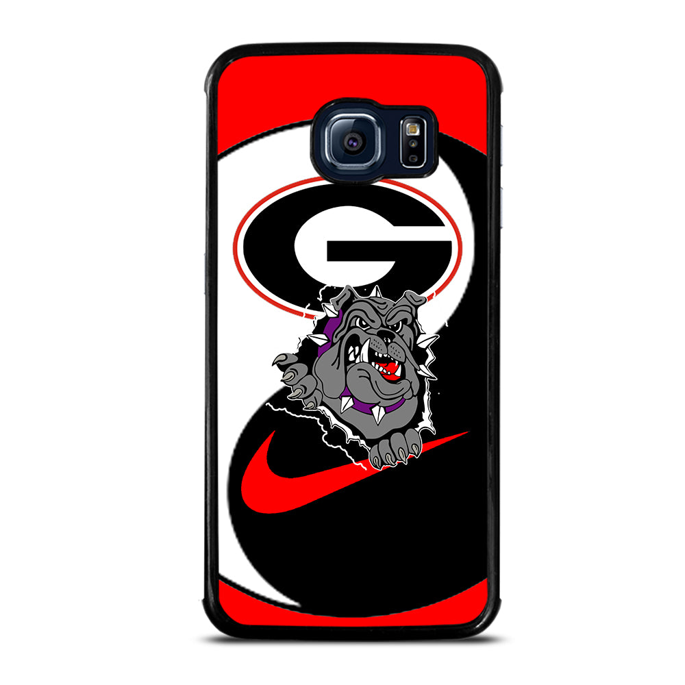 GEORGIA BULLDOGS YIN AND YANG Samsung Galaxy S6 Edge Case