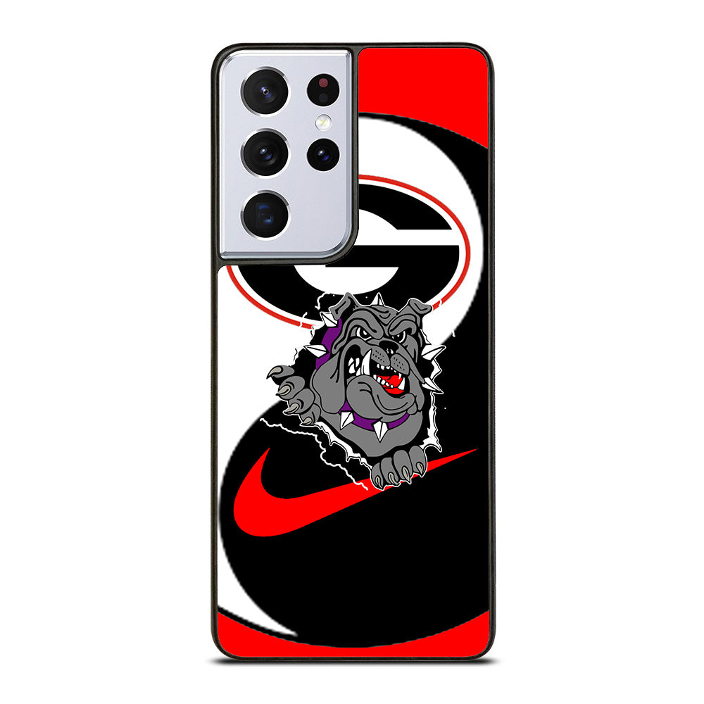 GEORGIA BULLDOGS YIN AND YANG Samsung Galaxy S21 Ultra 5G Case