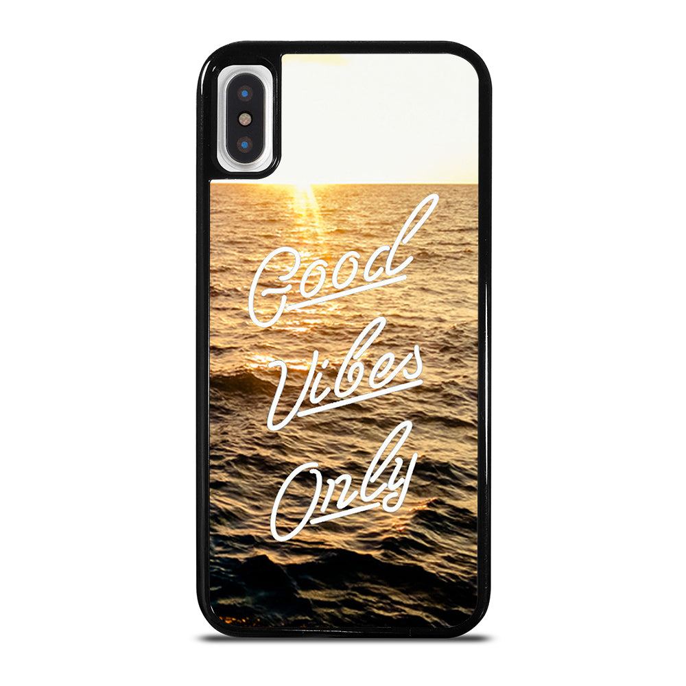 GOOD VIBES ONLY iPhone X / XS Case