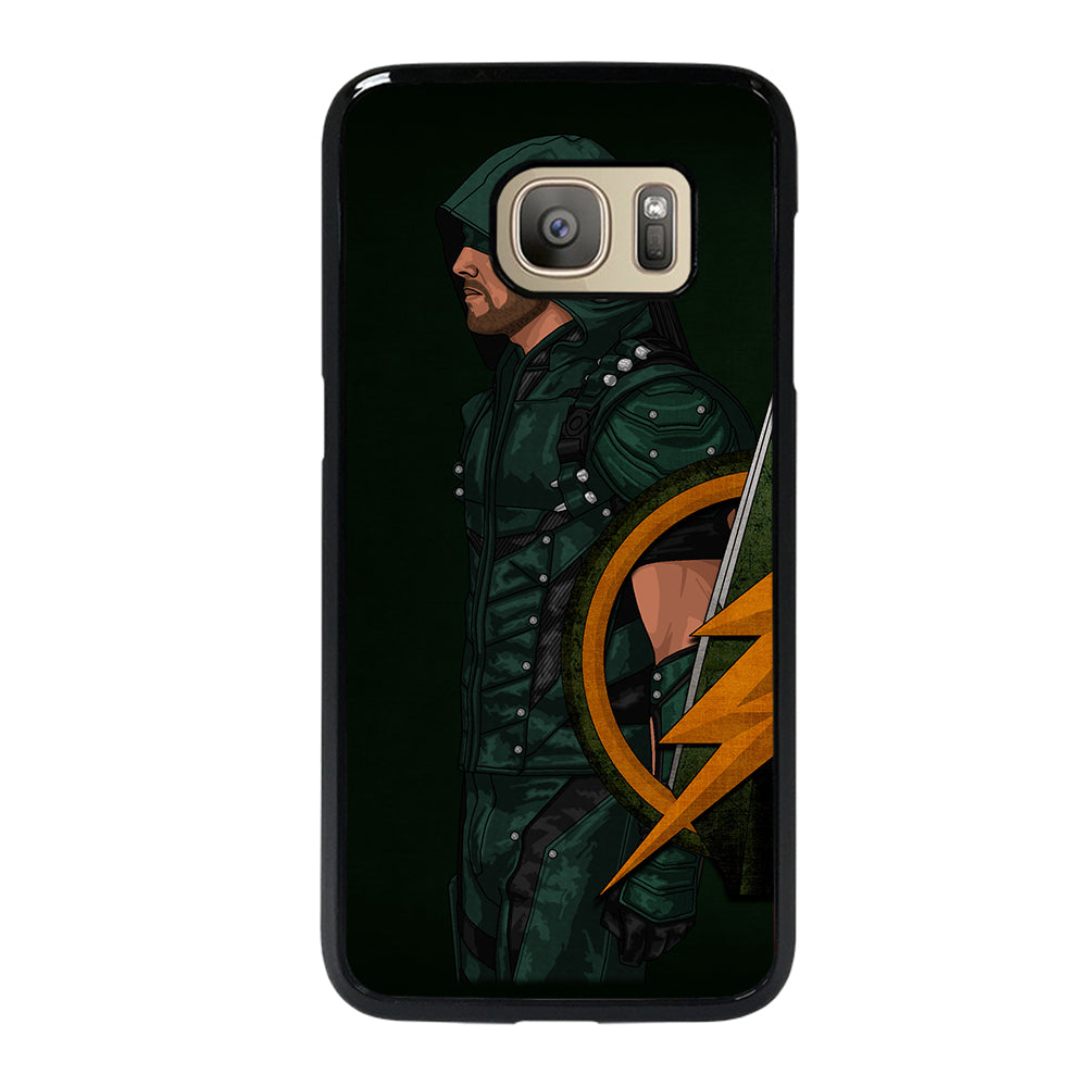 GREEN ARROW SIDE Samsung Galaxy S7 Case