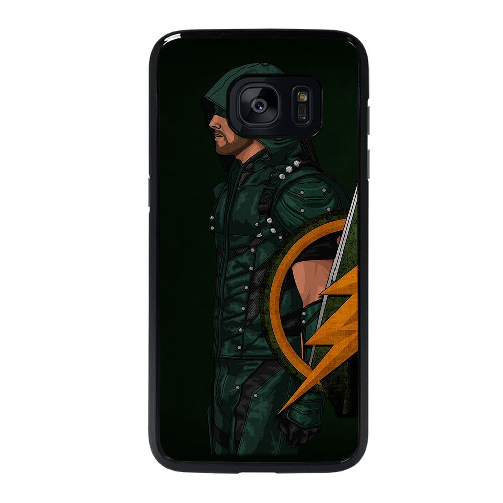 GREEN ARROW SIDE Samsung Galaxy S7 Edge Case
