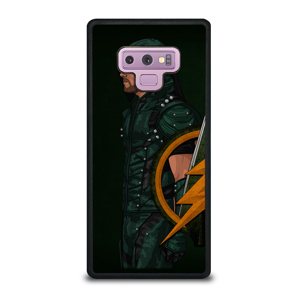 GREEN ARROW SIDE Samsung Galaxy Note 9 Case